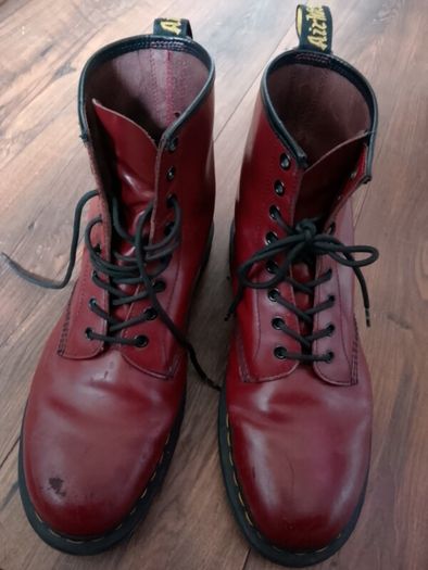 doc martens ox blood boots size 11