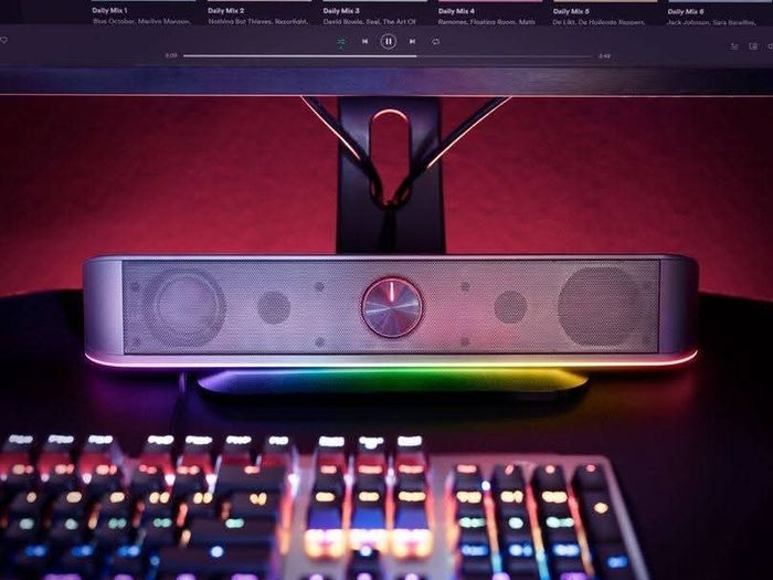 Trust GXT 619 Thorne RGB Lighting Soundbar | Black