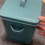 dog food tin container blue Image 2