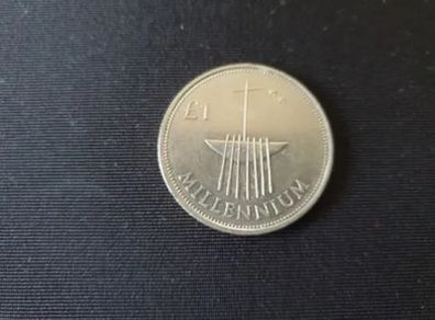 Irish 1 Punt Millennium Coin