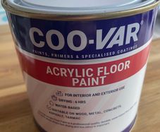 1L Acrylic Floor Paint - Tile Red
