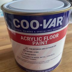 1L Acrylic Floor Paint - Tile Red