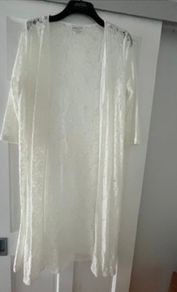 Apricot Lace Kimono