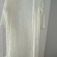 Apricot Lace Kimono