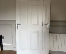 White internal doors x 3