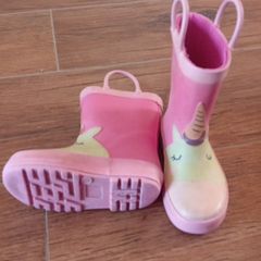 wellies unicorn pink size 6