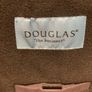Douglas the Business Black overcoat with corduroy collar - Size 46 Chest Image 4