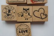 Craft stamps, Craft supplies, Card making supplies.