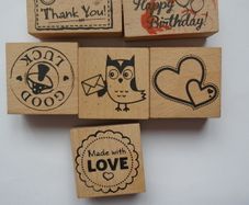Craft stamps, Craft supplies, Card making supplies.
