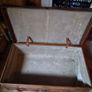 Vintage leather trunk Image 3