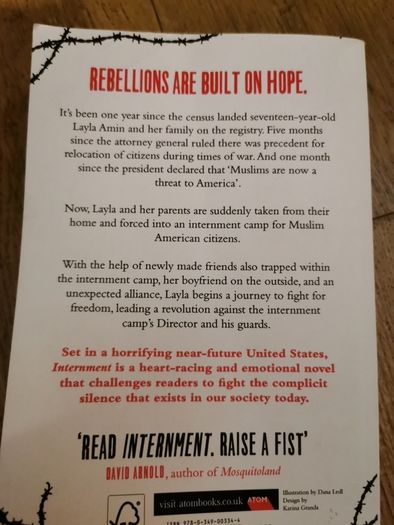 Internment by Samira Ahmed