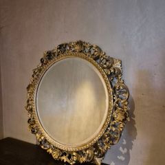 antique rococo mirror