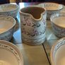 Nicholas Mosse new lavender 7 piece set , 6 bowls and a cylinder jug . Bowls are 6 inches in diameter and jug is 4 and a half inches in height Image 2