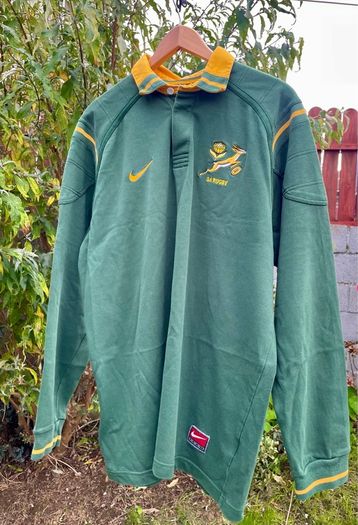 Vintage Nike Springboks South Africa Rugby Shirt 1999 2000 XL