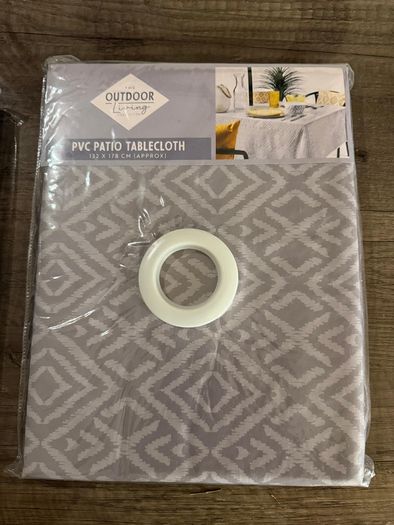 PVC Patio Tablecloth