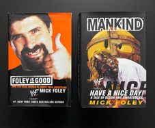 First Edition Mick Foley Hardback Books WWF World Wrestling Federation USA Imported