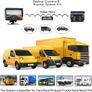 1080P Reversing Camera Kit with 7-Inch HD Monitor, IP68 Waterproof Night Vision Camera, Parking Sensors & 15m Cable for Van, Truck, RV, Bus and Trailer Image 3