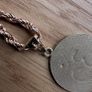 14k solid gold pendant OM for necklace Image 9