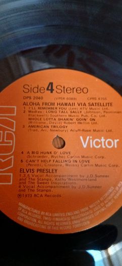 Elvis - Aloha From Hawaii Via Satelitte - 2 X LP - RCA Victor - 1973