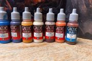 Vallejo Game Color Paint Bundle (26 Paints and Game Ink) Excellent Condition