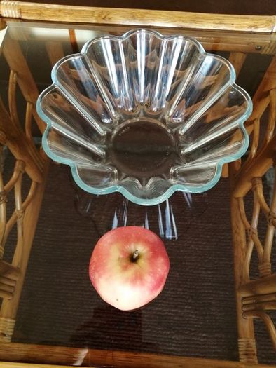 Pair of Fluted Glass Pyrex France Bowls