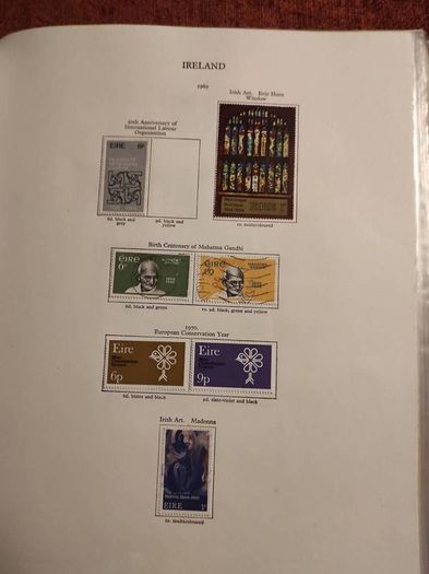 Stamp album 115 New Age