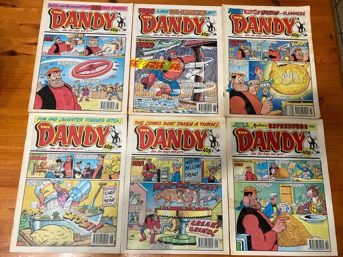Comics: 'The Dandy' 1995,1996 and 1997 (51 comics)