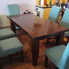 Table and 6 chairs