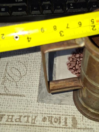 Rare 13 Piece Lot of Antique Chavagnat Tin Measuring Demi-Litre from Paris, France, dating  approximately 1800s.