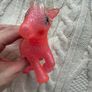 1984 Hasbro G1 Vintage My Little Pony Sunspot Sparkle Orange Glitter Pink Used PLease look at the pictures Image 7
