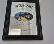 Vintage Southern Comfort Pub Mirror 1970s/1980s Pristine Condition