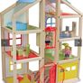 wooden dollhouse Image 4