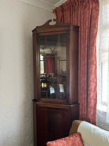 Georgian/Edwardian Style Corner Display Cabinet