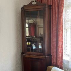 Georgian/Edwardian Style Corner Display Cabinet
