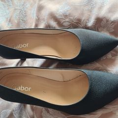 Black Gabor high heels