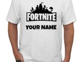 Fortnite T-Shirt Kids PERSONALISED Children Play Gaming Xbox One PS4 Kids Gift