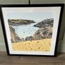 Shoreline picture with black frame Image 2