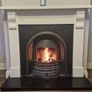 Beautiful fireplace with wood surround Image 2