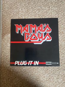 Mamas Boys "Plug it in" white vinyl