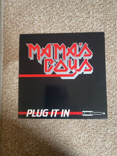 Mamas Boys "Plug it in" white vinyl