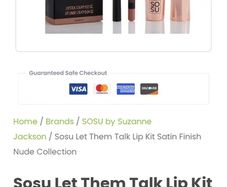 SOSU lipstick set
