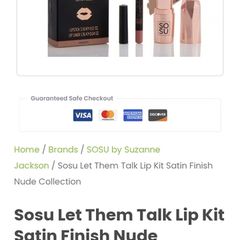 SOSU lipstick set