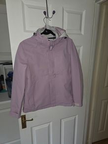 SELA Purple Hooded Outdoor Jacket