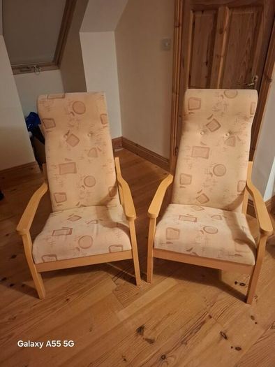 Orthopaedic fireside armchairs