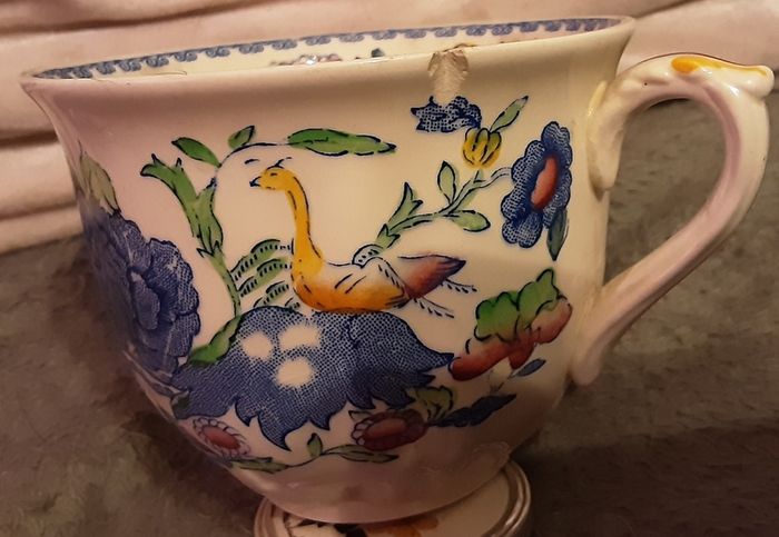 mason frog flower cup