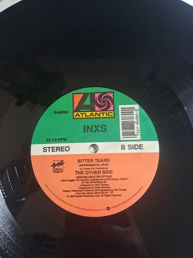 vinyl INXS 12" single.Bitter tears.
