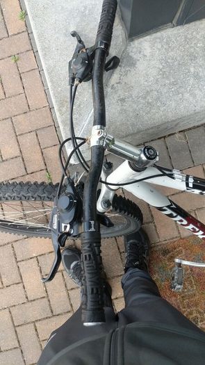 Trek with rock shocks