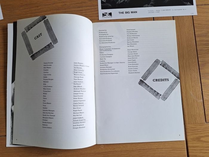 THE BIG MAN Press Kit Liam Neeson, Billy Connolly