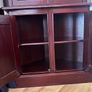 Beautiful Mahogany Glass Cabinet Image 5