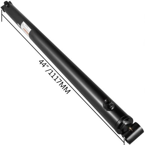 Hydraulic Cylinder 2\" Bore 36\" Stroke Hydraulic Ram Cylinder 3000psi Hydraulic Cylinders Welded Double Acting Cross Tube SAE6 Port Hydraulic Lifting Cylinder (2 X 36)
